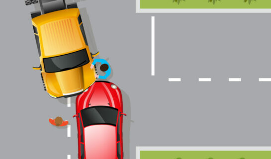 Verkehrsunfall – Haftung bei Auffahrunfall beim Abbiegen