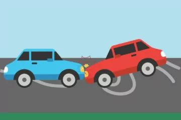 Indizien für verabredeten Verkehrsunfall