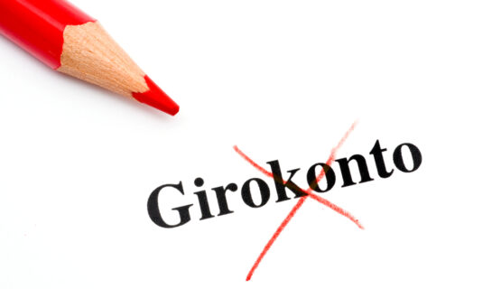 Girokontovertrag – Ausgleich negativer Saldo aus gekündigtem Vertrag