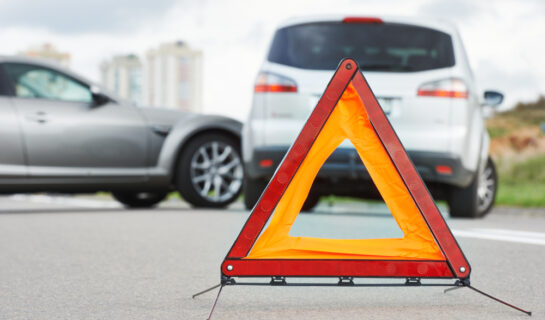 Verkehrsunfall -Rechtsabbiegender mit Rückwärtsfahrenden