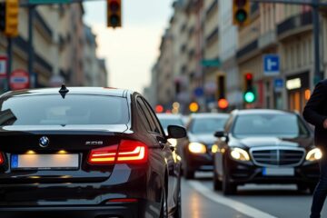 Auffahrunfall in Anfahrtsphase bei Grünlicht und Abbremsen des Vorausfahrenden