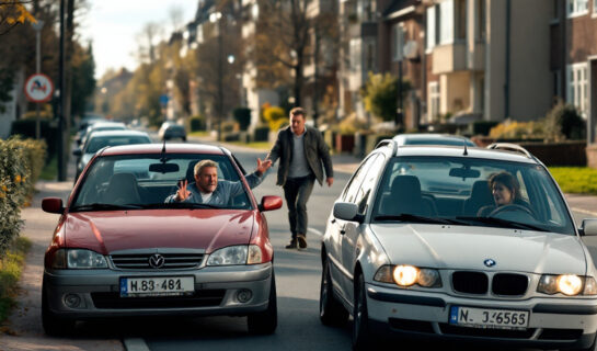Verkehrsunfall zwischen rechts Einbiegenden und rechts kommenden Vorfahrtsberechtigten