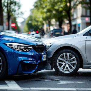 Verkehrsunfall: BMW vs VW. Schadensgutachten/Sachverständiger. Kfz-Schaden, Beweissicherung, Kosten.