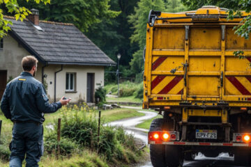 Müllabfuhr abgelegene Grundstücke: Wenn der Müll nur an einer Sammelstelle abgeholt wird