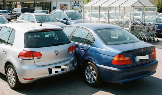 Haftung beim Rückwärtsfahren auf einem Parkplatz: Voller Ersatz ohne Abzüge